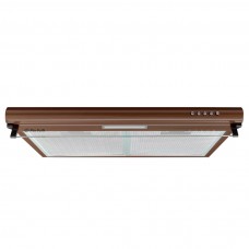 Витяжка плоска PERFELLI PL 6144 Dark BR LED