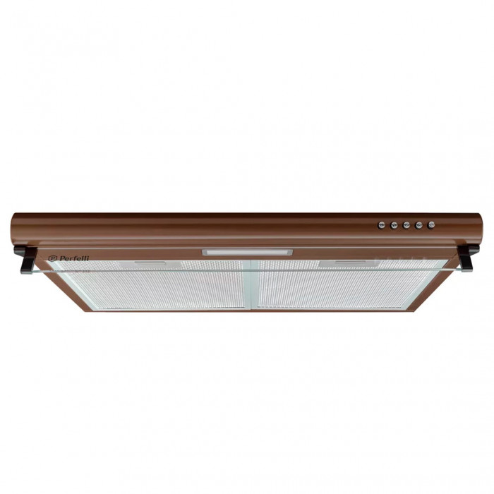Витяжка плоска PERFELLI PL 6144 Dark BR LED