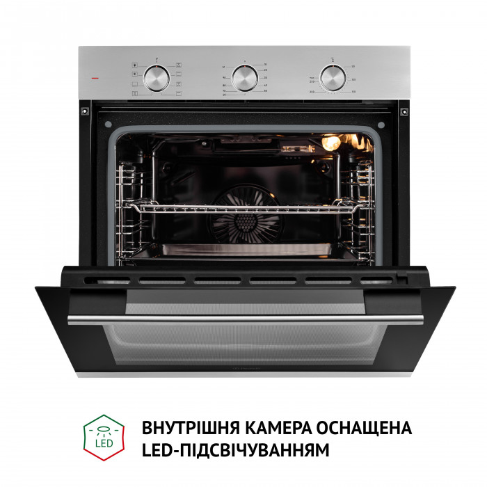 Духова шафа електрична PERFELLI DIAMOND 6M8L INOX