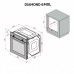 Духова шафа електрична PERFELLI DIAMOND 6M8L INOX