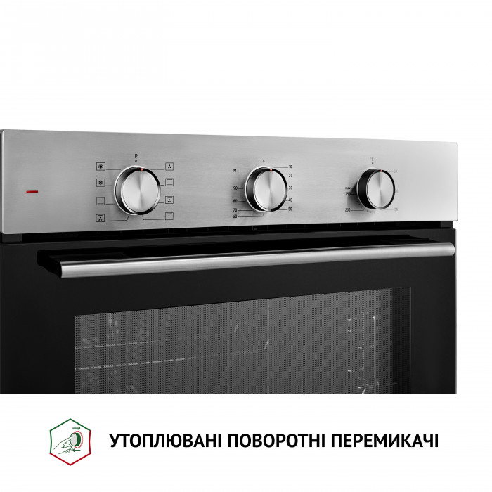 Духова шафа електрична PERFELLI DIAMOND 6M8L INOX