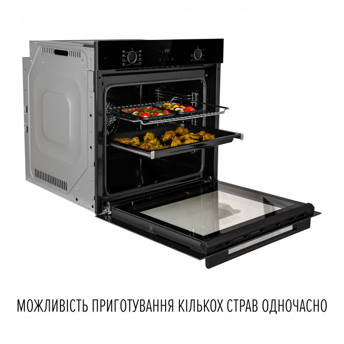 Духова шафа електрична PERFELLI PERLA 6D8S NERO