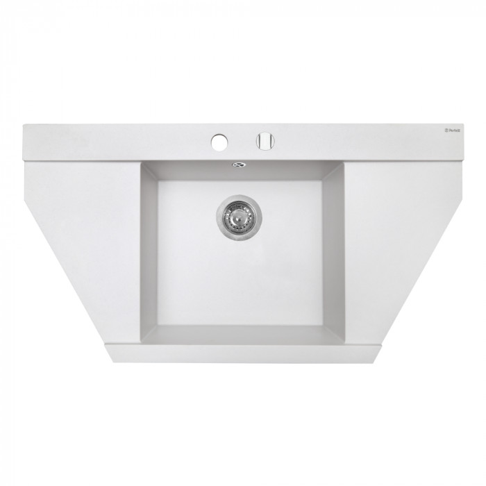 Мийка кухонна гранітна PERFELLI MAJESTIC TGM 125-96  WHITE