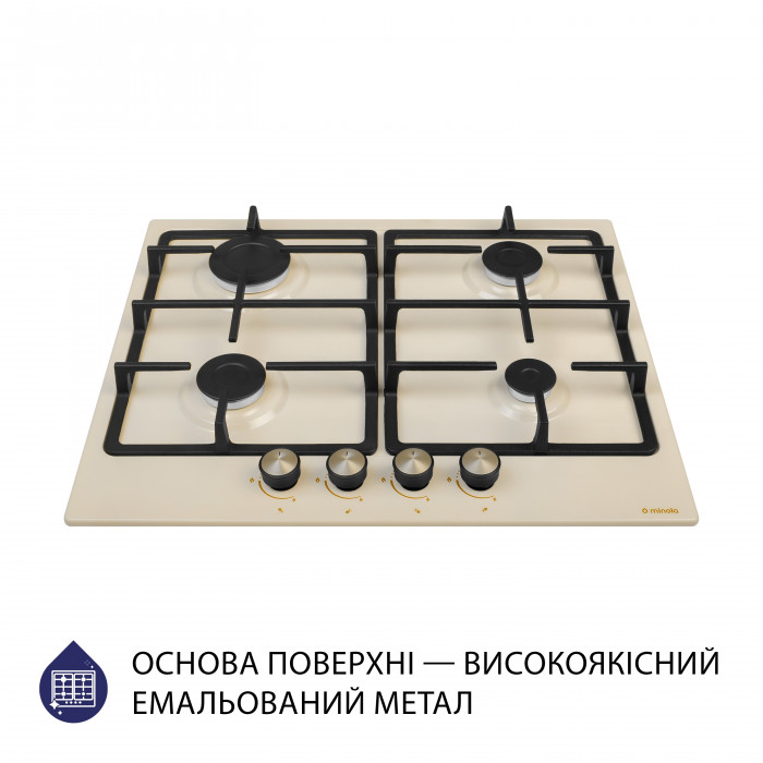 Поверхня газова на металі MINOLA MGM 614204 IV