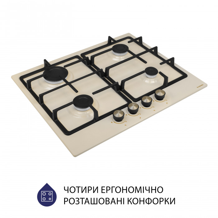 Поверхня газова на металі MINOLA MGM 614204 IV