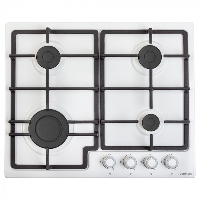 Поверхня газова на металі MINOLA MGM 614224 WH