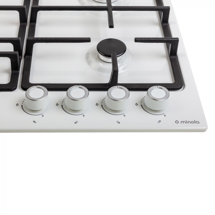 Поверхня газова на металі MINOLA MGM 614224 WH
