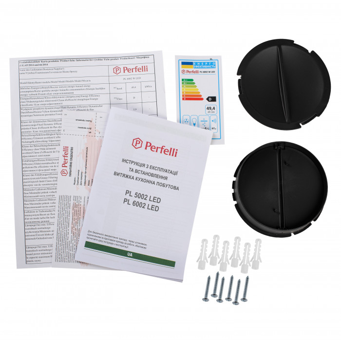 Витяжка плоска PERFELLI PL 6002 W LED