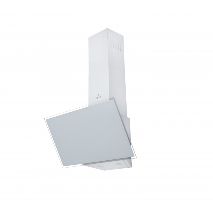 Витяжка декоративна похила PERFELLI DNS 6272 D 700 WH LED