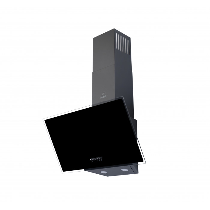 Витяжка декоративна похила PERFELLI DN 6272 D 700 BL LED