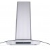 Витяжка декоративна зі склом PERFELLI TG 9635 I 1000 LED