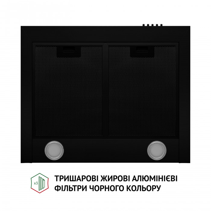 Витяжка купольна PERFELLI K 6610 BL 1000 LED