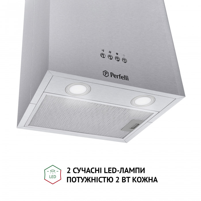 Витяжка острівна PERFELLI CQE 4692 I 1000 LED