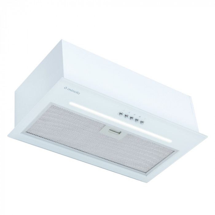 Витяжка повновбудована MINOLA HBI 5264 WH GLASS 700 LED Line
