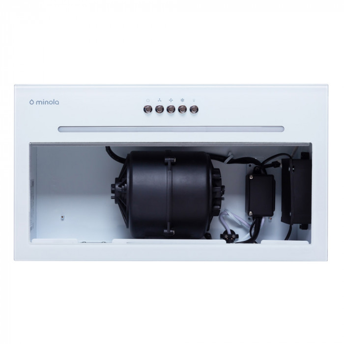Витяжка повновбудована MINOLA HBI 5264 WH GLASS 700 LED Line