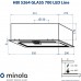 Витяжка повновбудована MINOLA HBI 5264 WH GLASS 700 LED Line