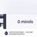 Витяжка телескопічна MINOLA HTL 5714 WH 1100 LED
