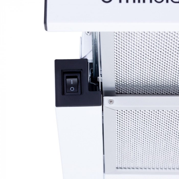 Витяжка телескопічна MINOLA HTL 6214 WH 700 LED