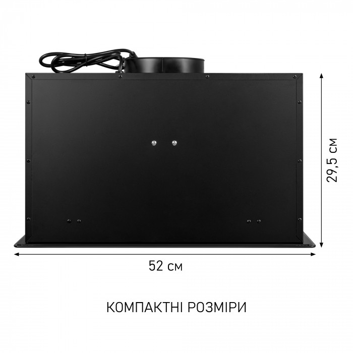 Витяжка повновбудована MINOLA BGK 5877 BL