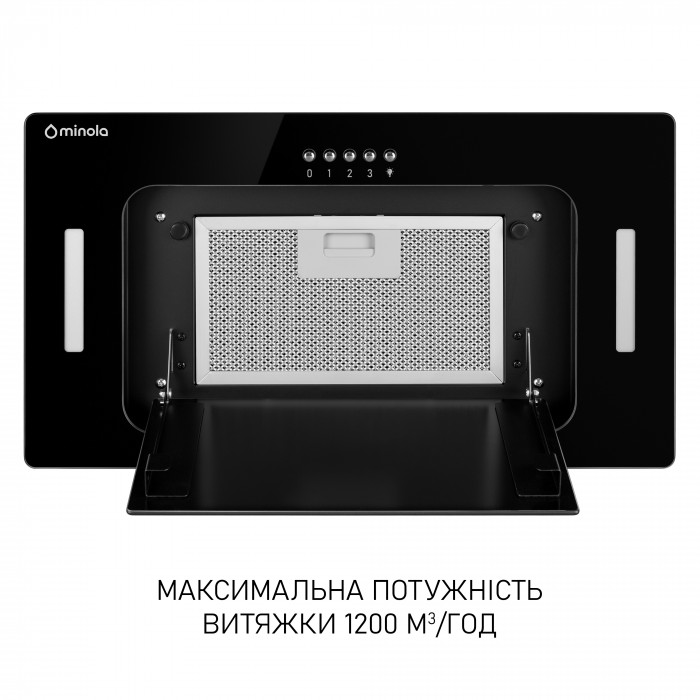 Витяжка повновбудована MINOLA BGK 5877 BL