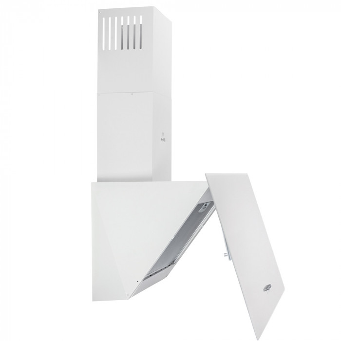 Витяжка декоративна похила PERFELLI DN 6422 D 850 WH LED