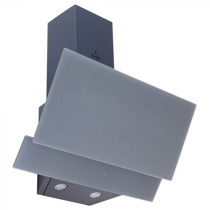 Витяжка декоративна похила PERFELLI DNS 6252 D 700 SG LED