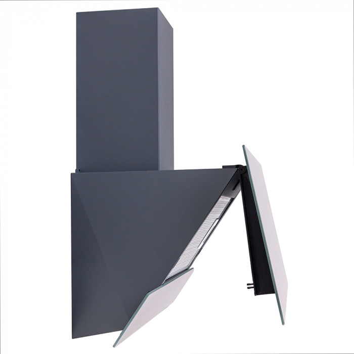 Витяжка декоративна похила PERFELLI DNS 6252 D 700 SG LED