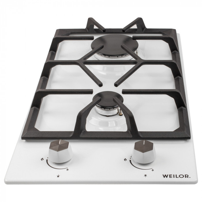 Поверхня газова Domino на металі WEILOR GM 304 WH