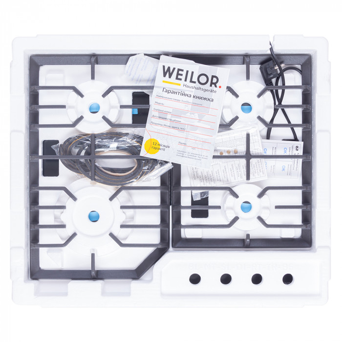 Поверхня газова на металі WEILOR GM W 624 BL