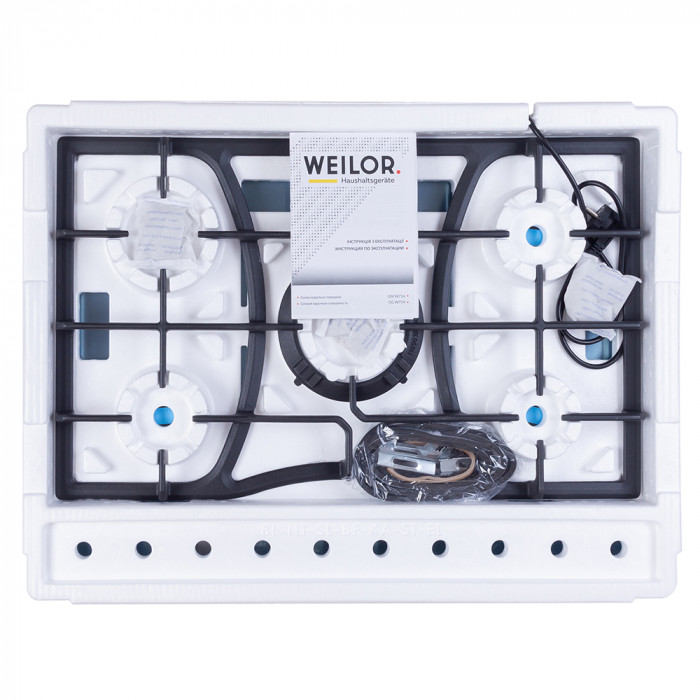 Поверхня газова на металі WEILOR GM W 714 SS