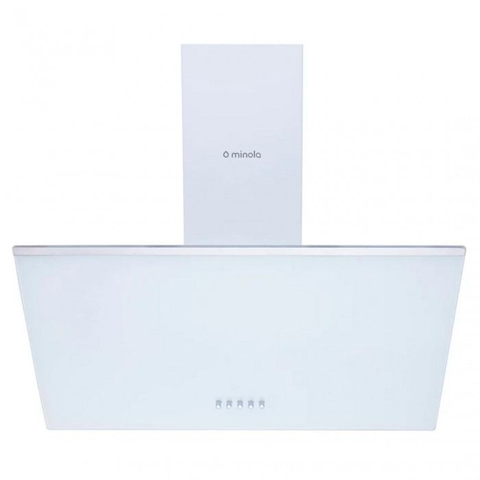 Витяжка декоративна похила MINOLA HDN 6222 WH/INOX 700 LED