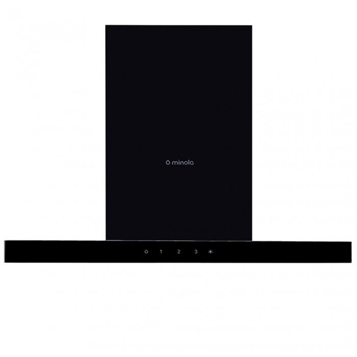 Витяжка декоративна Т-подібна MINOLA TS 6722 BL 1100 LED GLASS