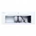 Витяжка повновбудована WEILOR PBSR 72651 GLASS WH 1300 LED Strip