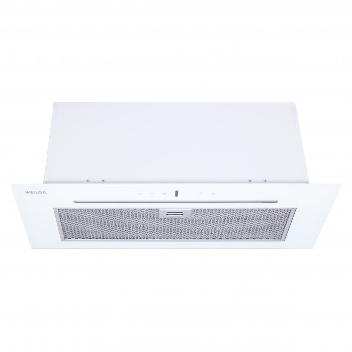 Витяжка повновбудована WEILOR PBSR 72651 GLASS WH 1300 LED Strip