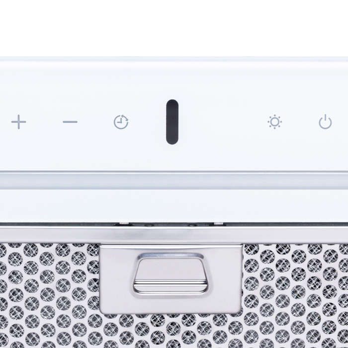 Витяжка повновбудована WEILOR PBSR 72651 GLASS WH 1300 LED Strip