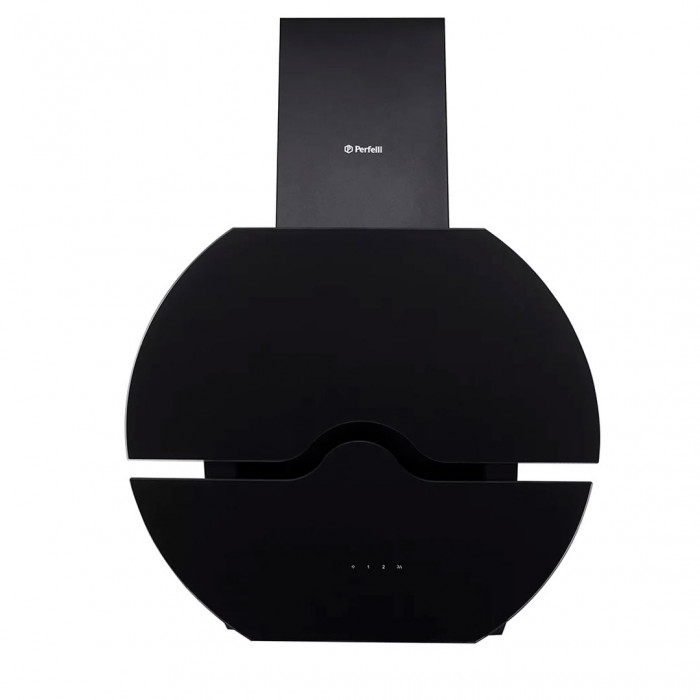 Витяжка декоративна похила PERFELLI DNS 97123 B 1100 BL LED Strip