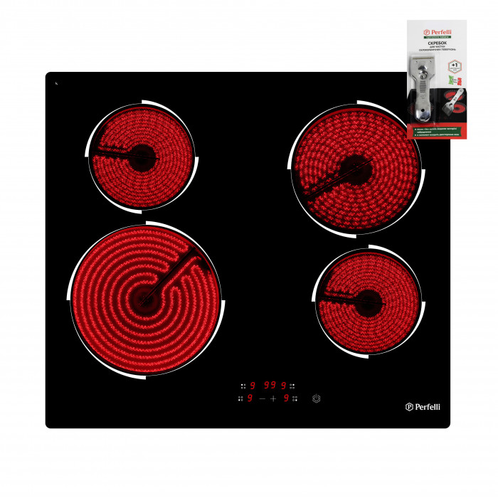 Поверхня склокерамічна PERFELLI VH 6121 BL