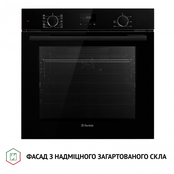 Духова шафа електрична PERFELLI DIAMOND 6D10N NERO