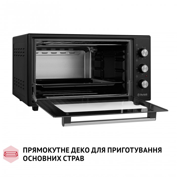 Електрична піч PERFELLI CLASSIC 48 BLACK