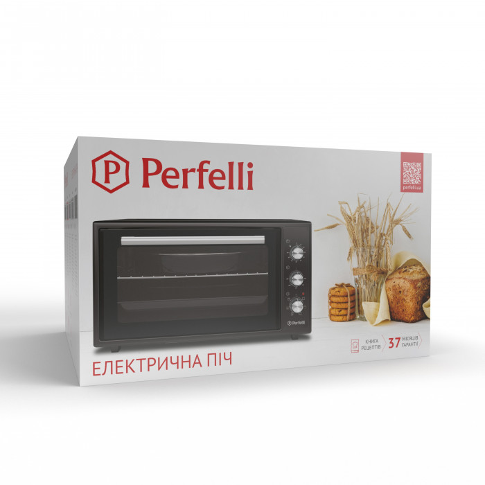 Електрична піч PERFELLI CLASSIC 48 BLACK