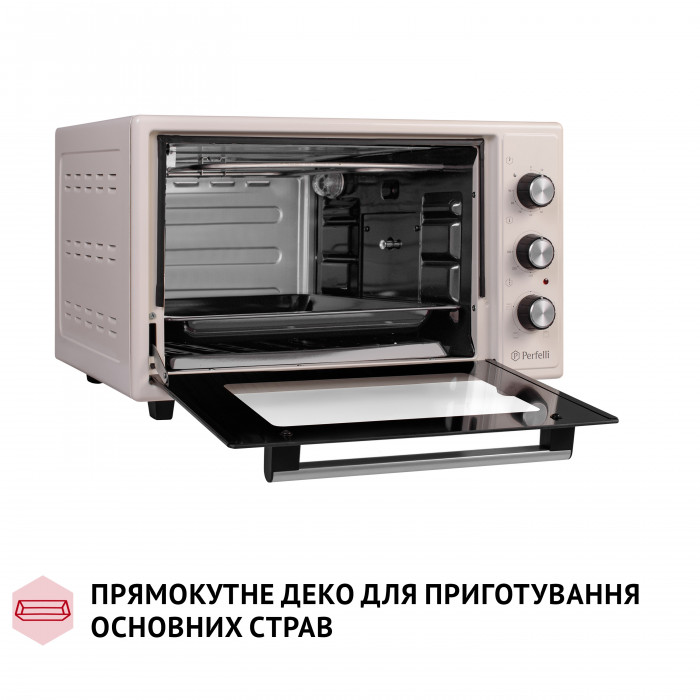 Електрична піч PERFELLI MIRAGE 37 IVORY