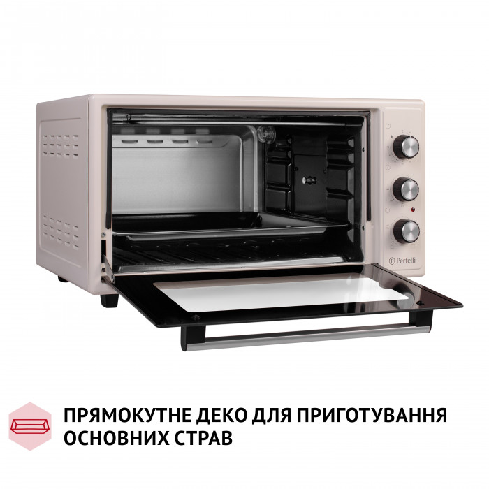 Електрична піч PERFELLI MIRAGE 48 IVORY