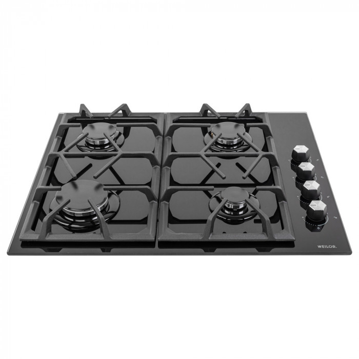 Поверхня газова на склі WEILOR GG 634 BL