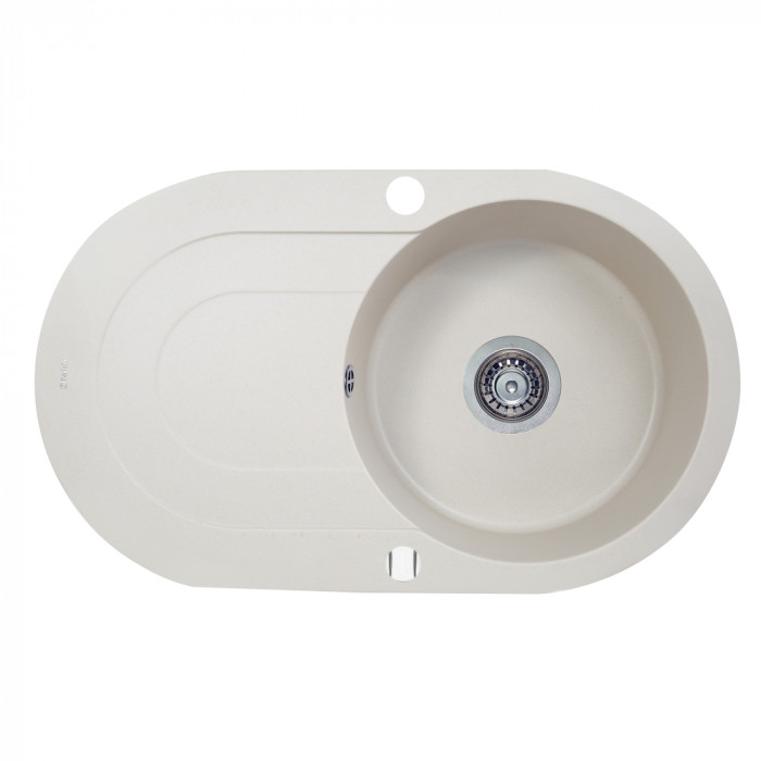 Мийка кухонна гранітна PERFELLI ORVIETTO OGO 114-78 LIGHT BEIGE