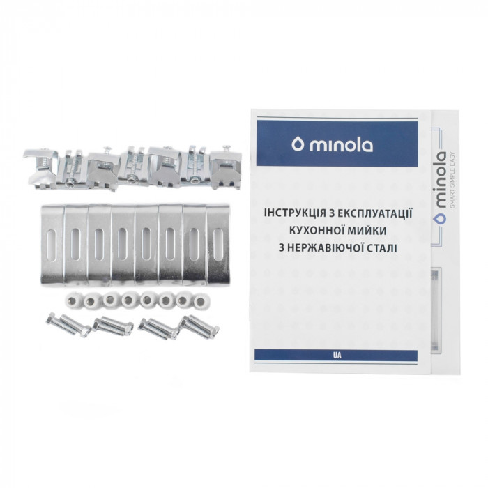 Мийка кухонна нержавіюча сталь MINOLA FINERO SRZ 23310