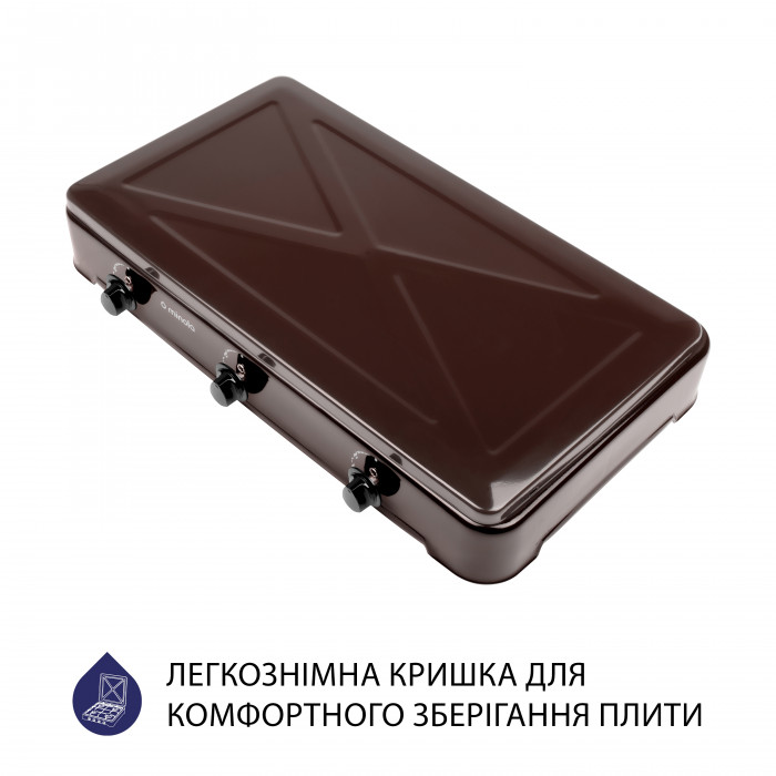 Настільна газова плита MINOLA TGH 300 BR