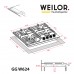 Поверхня газова на склі WEILOR GG W 624 WH