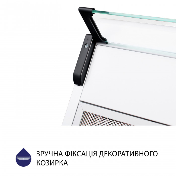 Витяжка плоска MINOLA HPL 615 WH