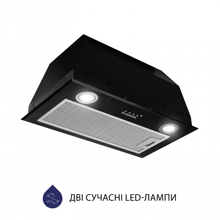 Витяжка повновбудована MINOLA HBI 5722 BL 1200 LED
