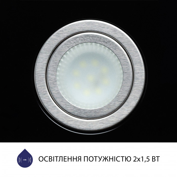 Витяжка повновбудована MINOLA HBI 5722 BL 1200 LED